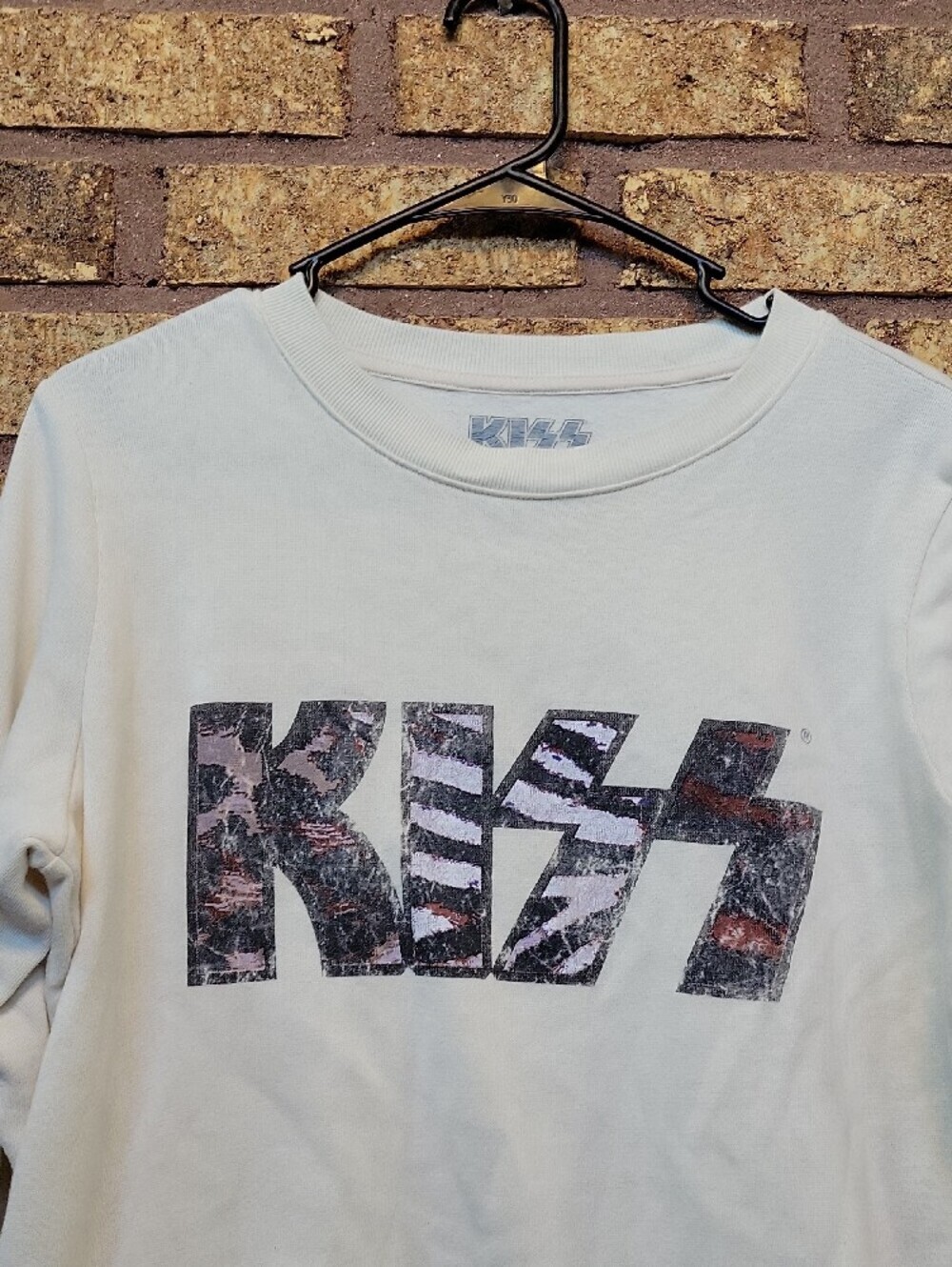 Kiss Graphic Sweatshirt Cotton Blend Casual Size Medium - Picture 3 of 9